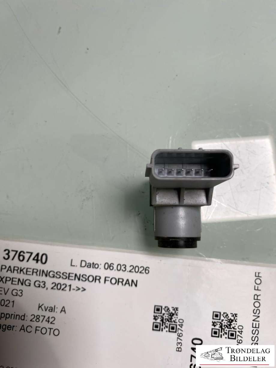 Parkeringssensor foran til XPeng G3 2021-->>  