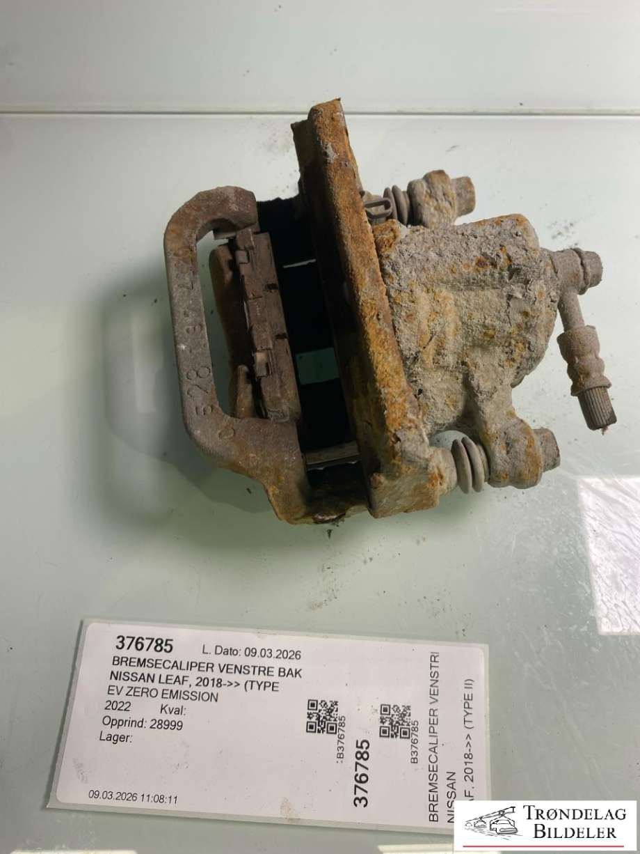 Bremsecaliper venstre bak til Nissan Leaf 2018-->> (Type II)  (44011-3NK0A|)
