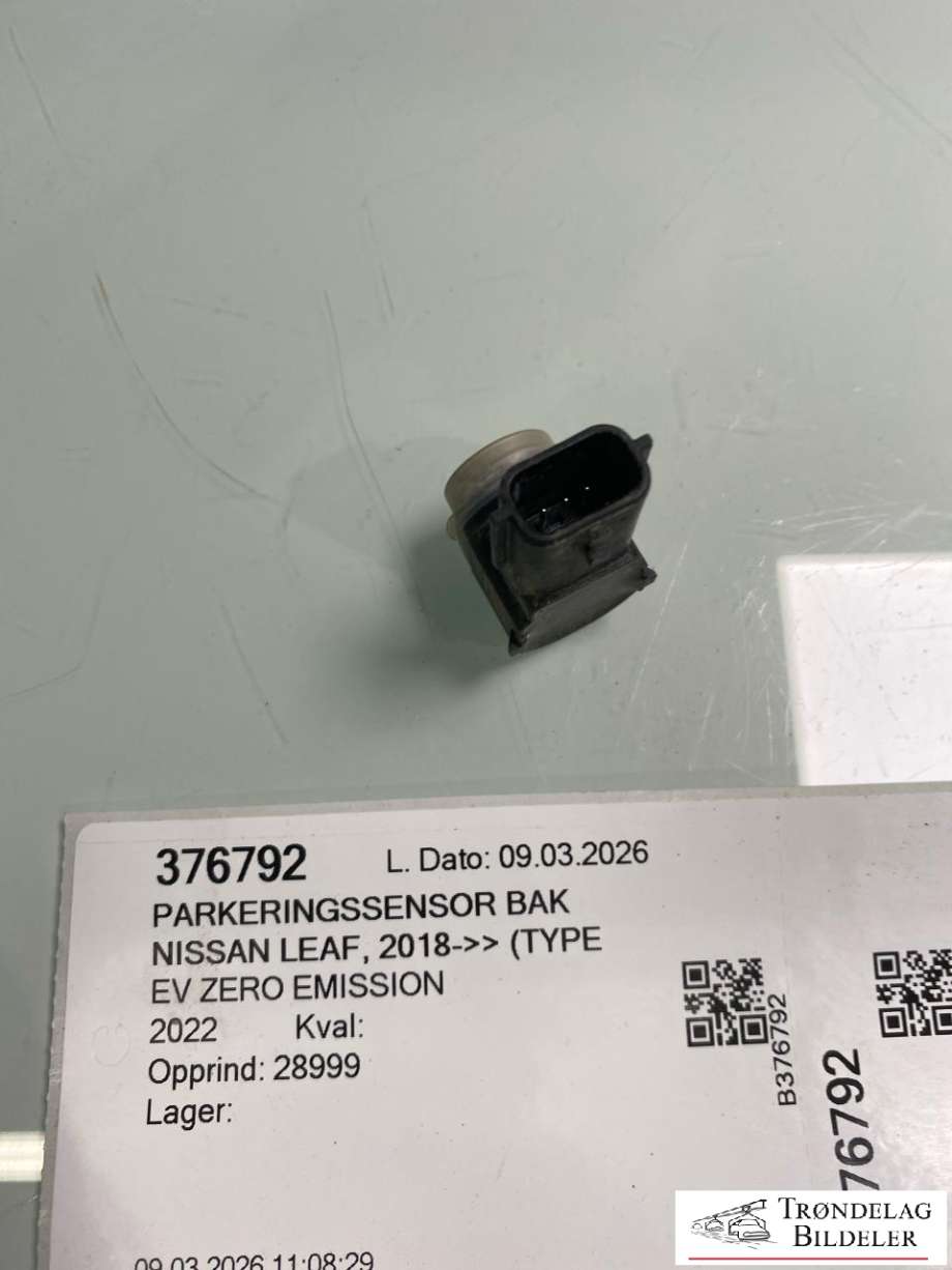 Parkeringssensor bak til Nissan Leaf 2018-->> (Type II)  (284383VA8A|)