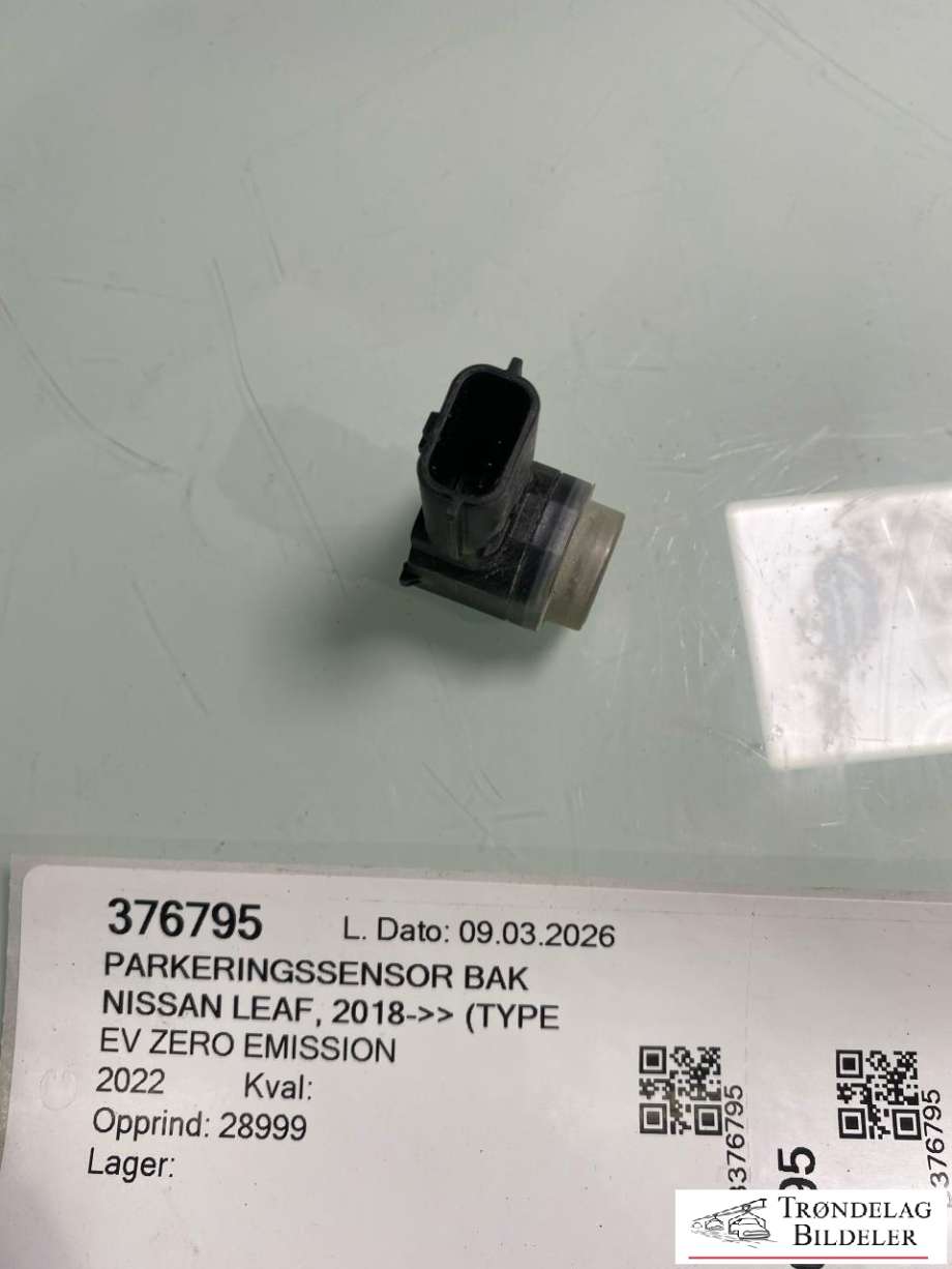 Parkeringssensor bak til Nissan Leaf 2018-->> (Type II)  (284383VA8A|)