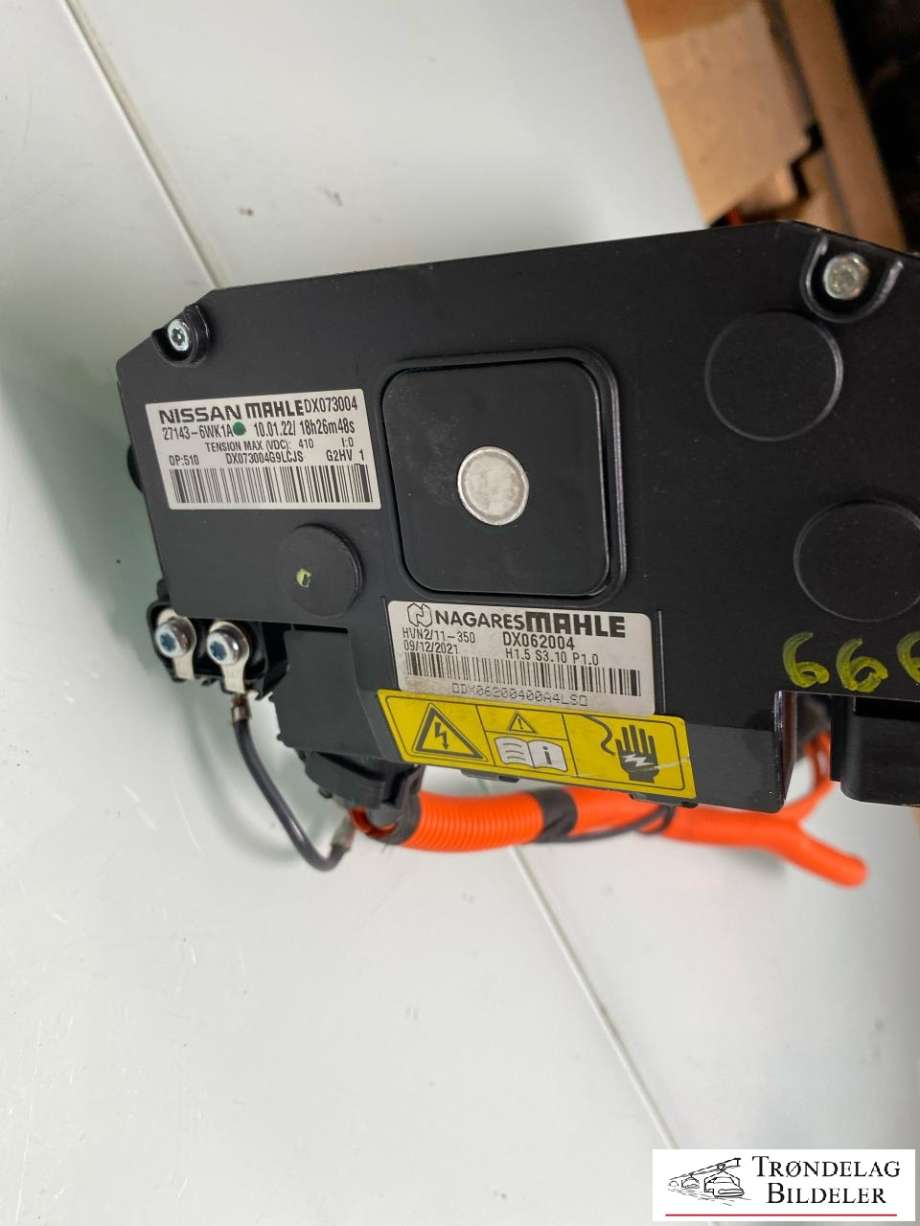 Varmeapparat PTC-heater til Nissan Leaf 2018-->> (Type II)  (27143-3NF1A|DX073001|27143-3NF1B|DX073004|27143-3NF0A|27143-3NF0B)
