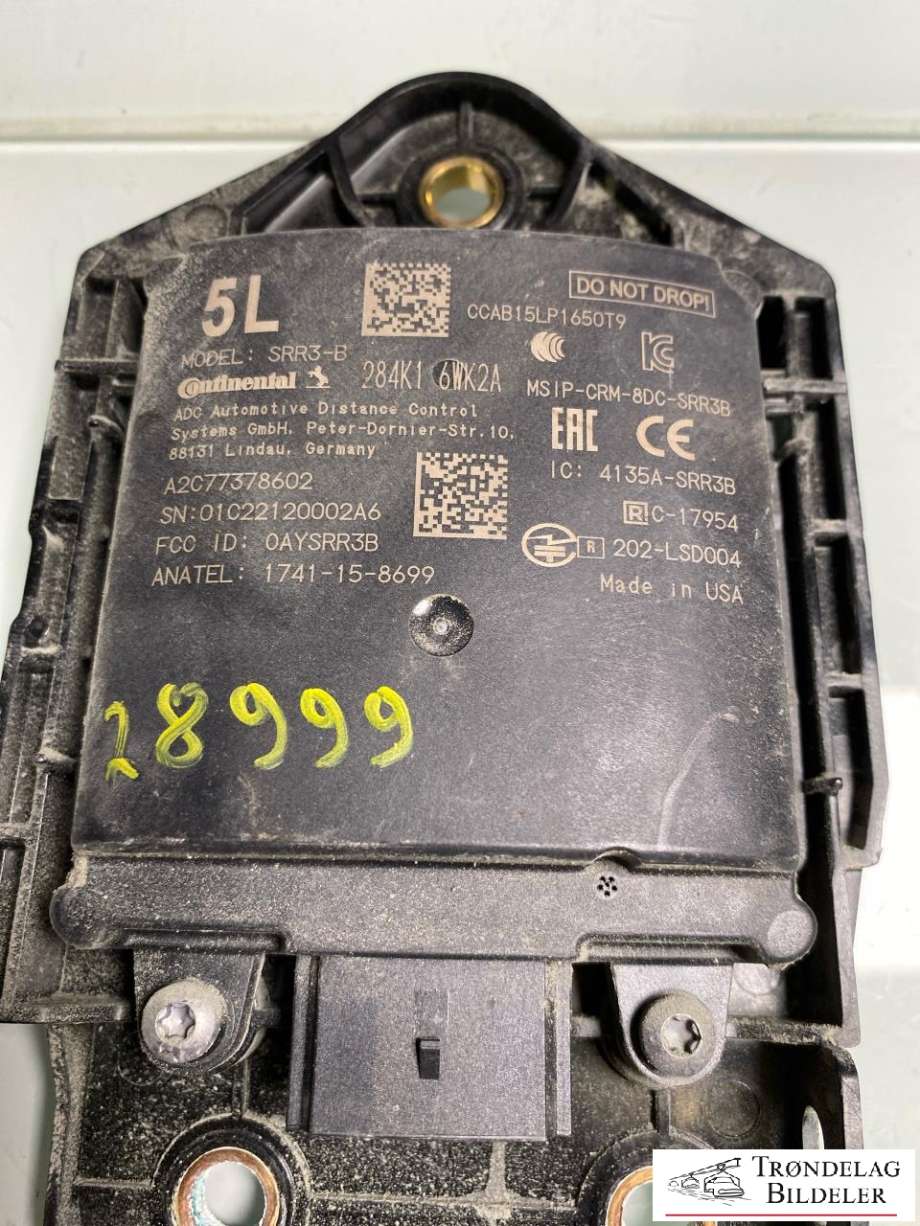 Sensor blindsone til Nissan Leaf 2018-->> (Type II)  (284K16WK2A|VENSTRE|)