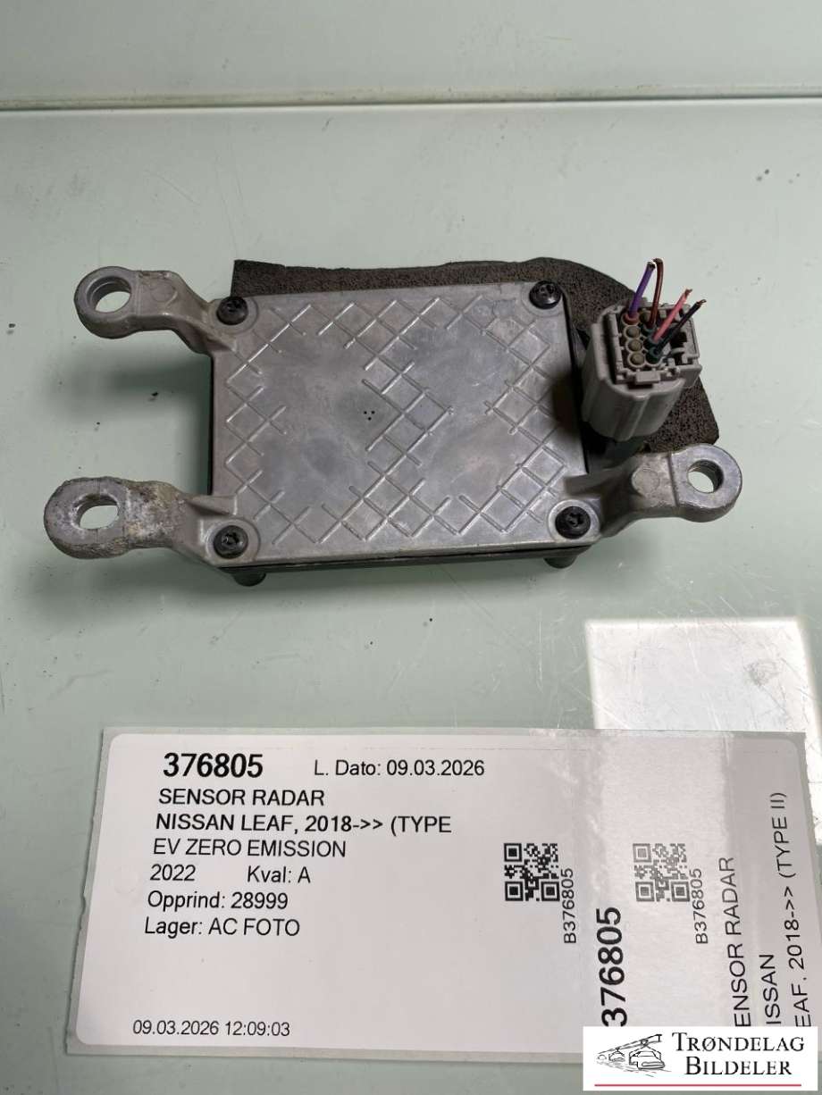 Sensor radar til Nissan Leaf 2018-->> (Type II) (284386WK2C|)