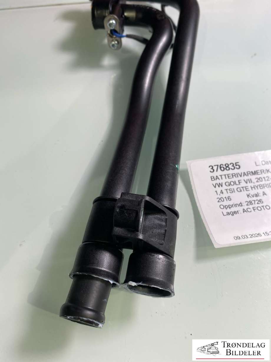 Batterivarmer/kjøl til VW Golf VII 2012-2017 (Fase 1)  (5Q0 915 373 A|)