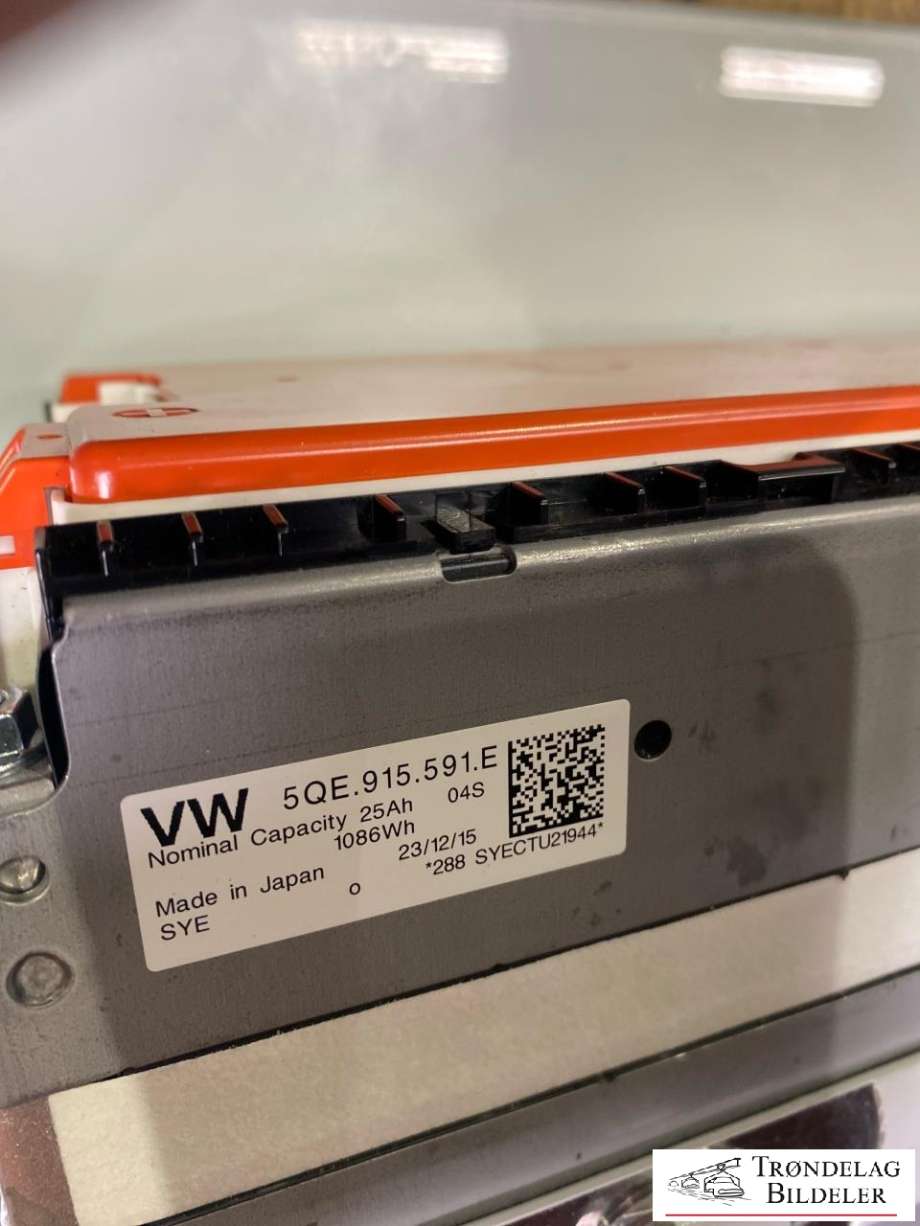Batteripakke-modul hybrid til VW Golf VII 2012-2017 (Fase 1)  (5QE 915 591 E|)
