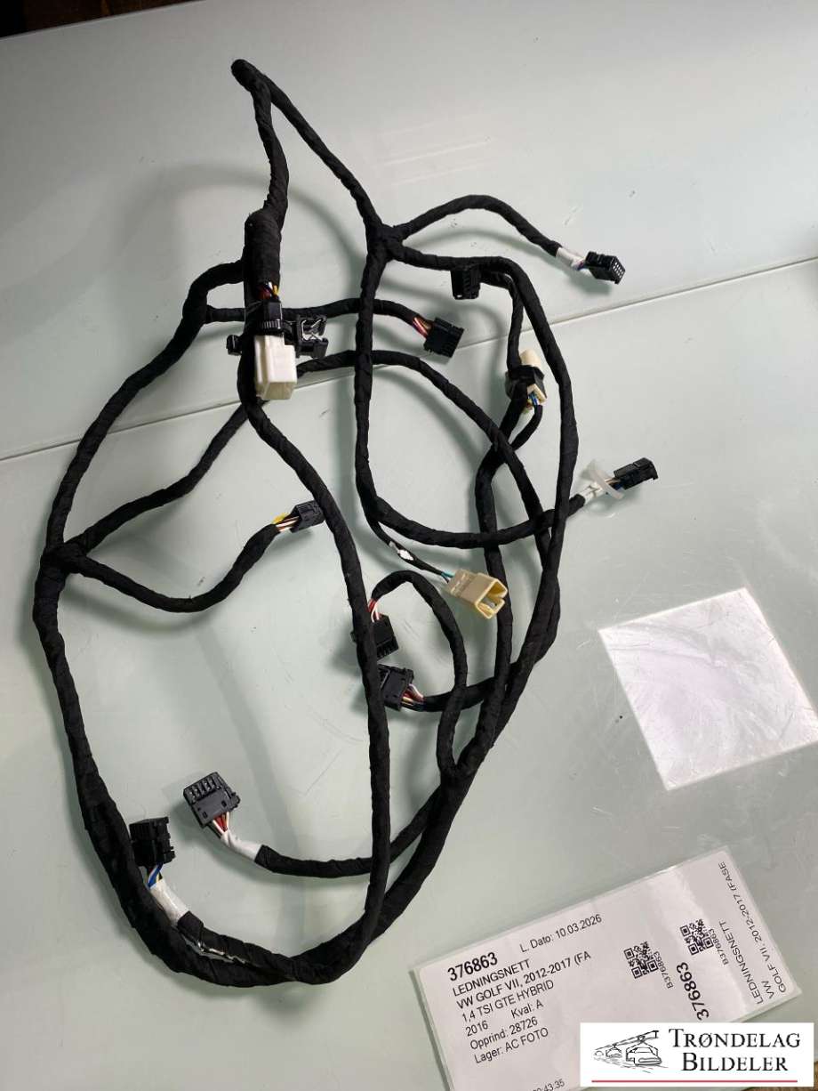 Ledningsnett til VW Golf VII, 2012-2017 (Fase 1)  (5Q0 971 221 B)
