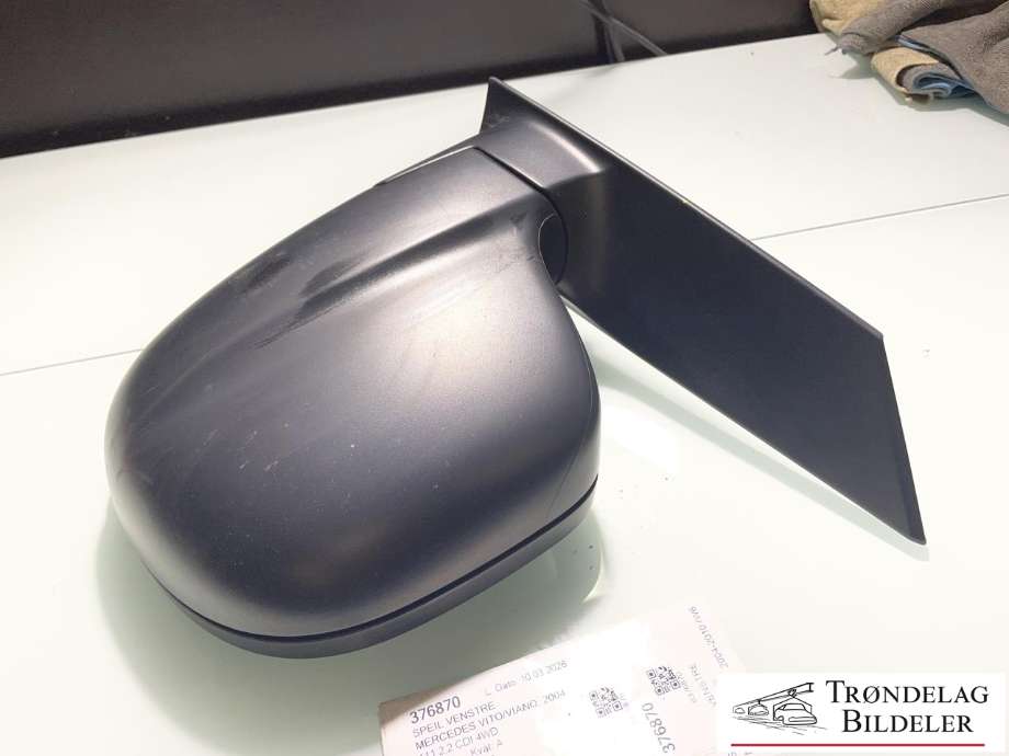 Speil venstre til Mercedes Vito/Viano 2004-2010 (Fase 1) (W639) (W639) (A 639 810 60 16|A 639 810 99 16|A 000 810 08 19)