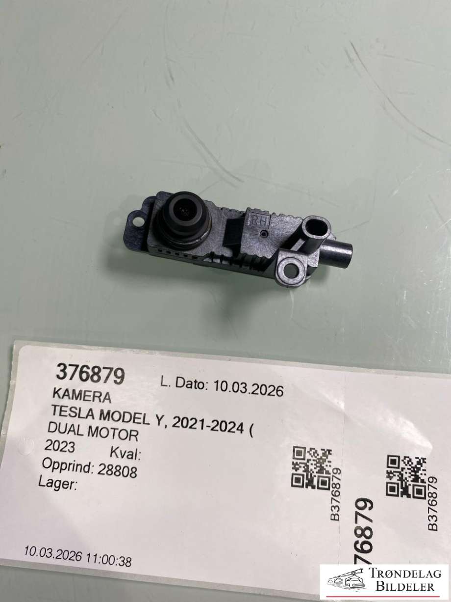 Kamera til Tesla Model Y, 2021-2024 (Type I)  (1092978-00-C)