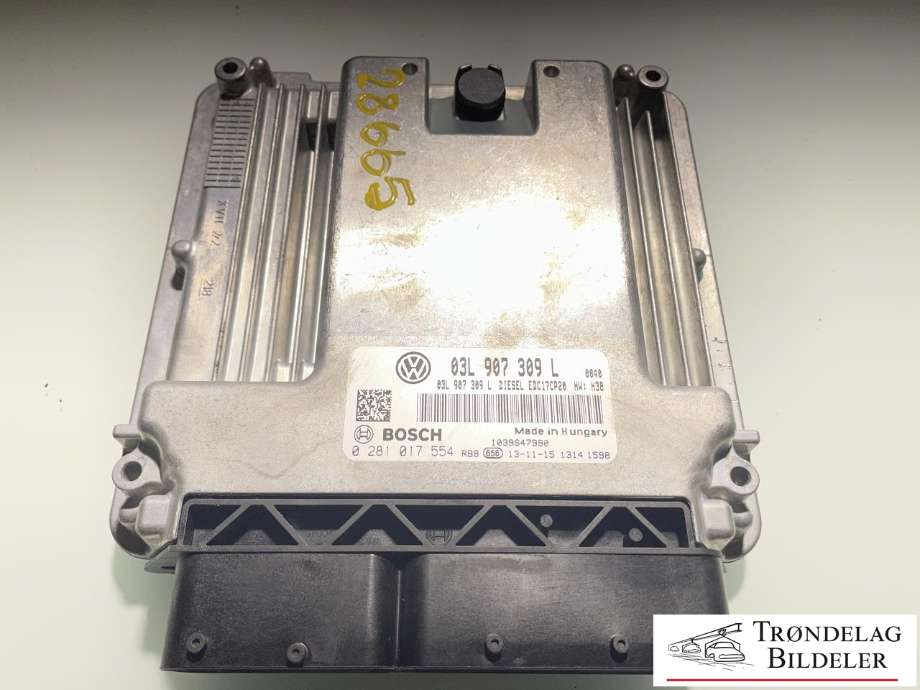 Styreenhet motor til VW Transporter / Caravelle 2009-2015 (Fase 2) (T5) (T5) (03L 906 019 GR|)