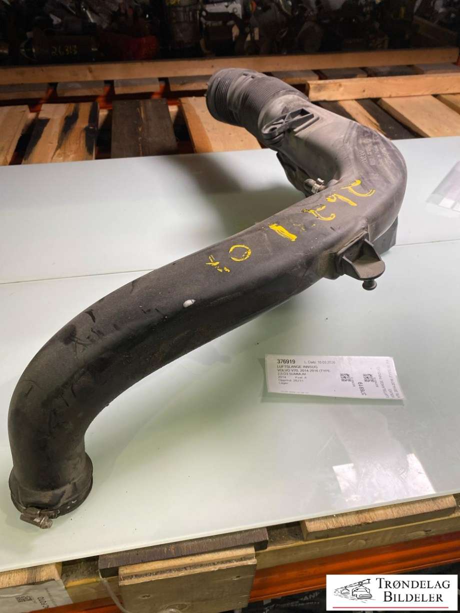 Luftslange innsug til Volvo V70 2014-2016 (Type III, Fase 2)  (31370891|398398|)