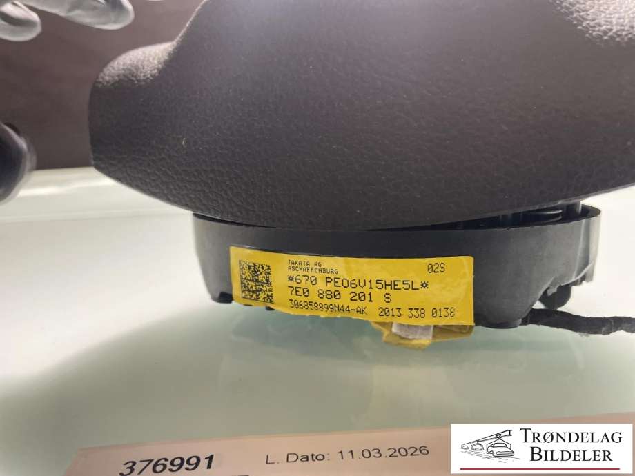 Airbag ratt til VW Transporter / Caravelle 2009-2015 (Fase 2) (T5) (T5) (7E0 880 201 AT|)