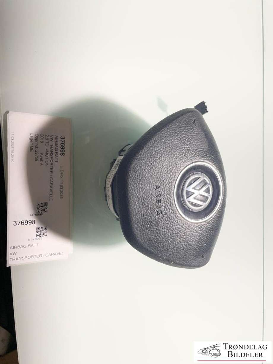 Airbag ratt til VW Transporter / Caravelle, 2019-->> (T6.1) (T6.1) (7E0 880 201 AS)