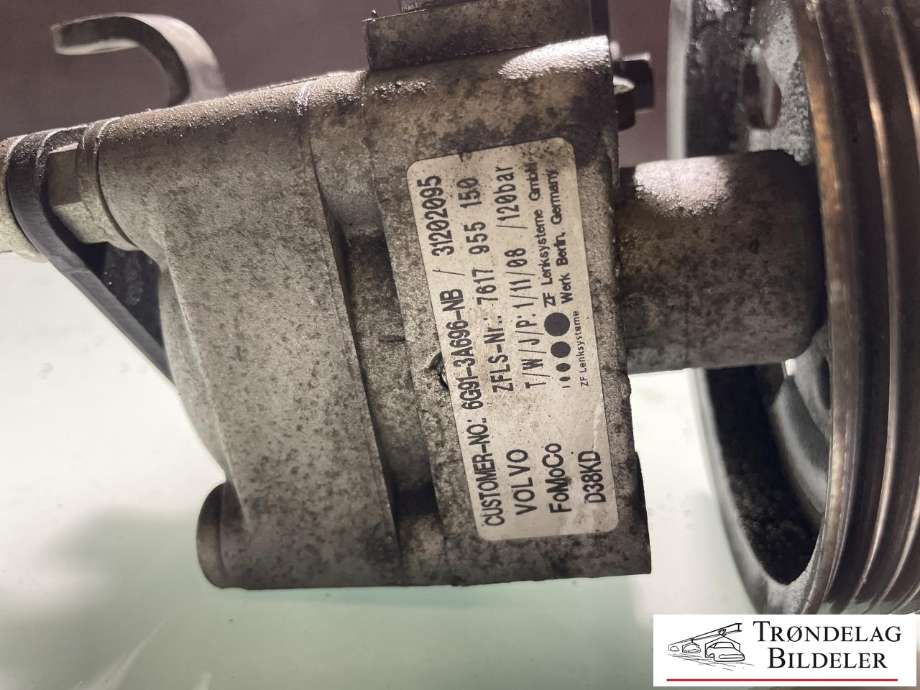 Servo pumpe mekanisk til Volvo V70 2007-2013 (Type III, Fase 1)  (31202095|6G91-3A696-NB|36051721)