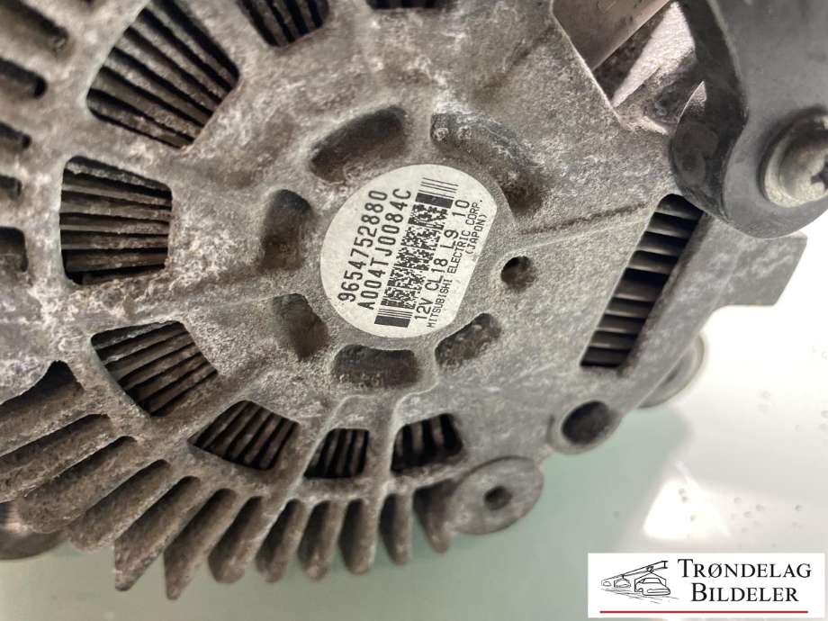 Dynamo diesel til Peugeot 3008 2009-2016 (Type I)  (9654752880|A004TJ0084C|)