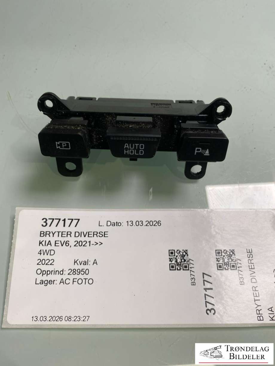 Bryter diverse til Kia EV6 2021-->> (93310CV000|PARKERINGSHJELP|)
