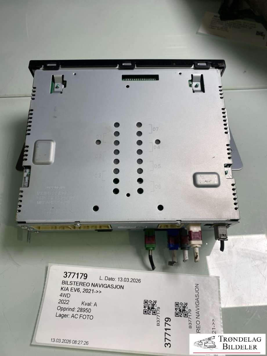 Bilstereo navigasjon til Kia EV6 2021-->>  (96560CV 241|)
