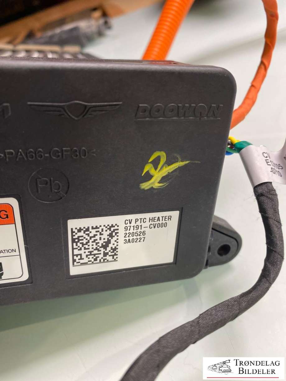 Varmeapparat PTC-heater til Kia EV6 2021-->> (97191-CV000|97191CV 001|)