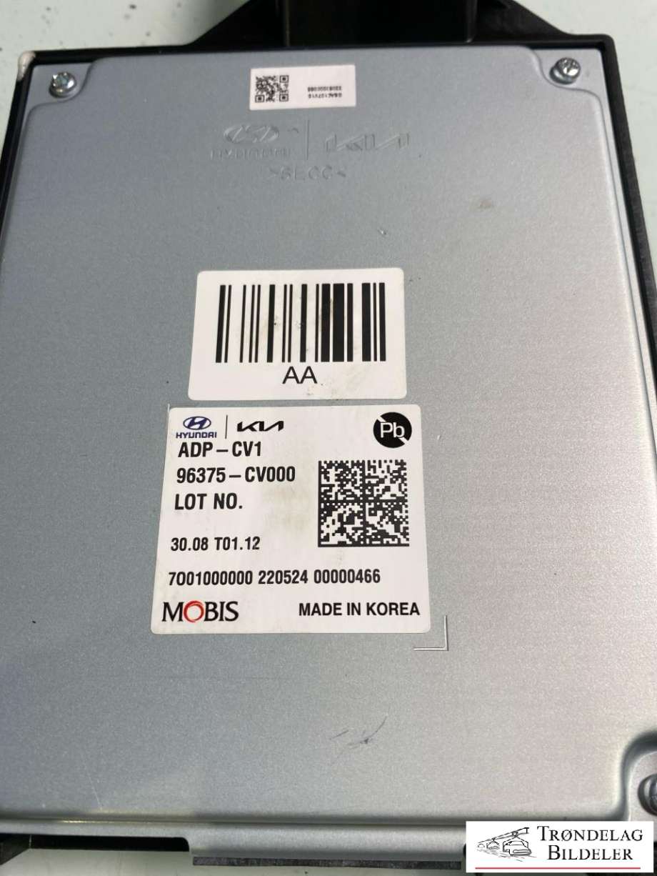 Styreenhet diverse til Kia EV6 2021-->> (96375CV000|DESIGN PROCESSOR ASSY|)