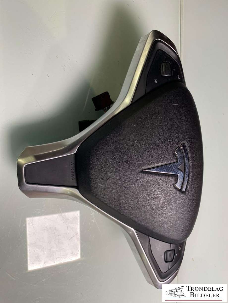 Airbag rattpute til Tesla Model S, 2013-2016 (Fase 1)  (1036779-00-A)