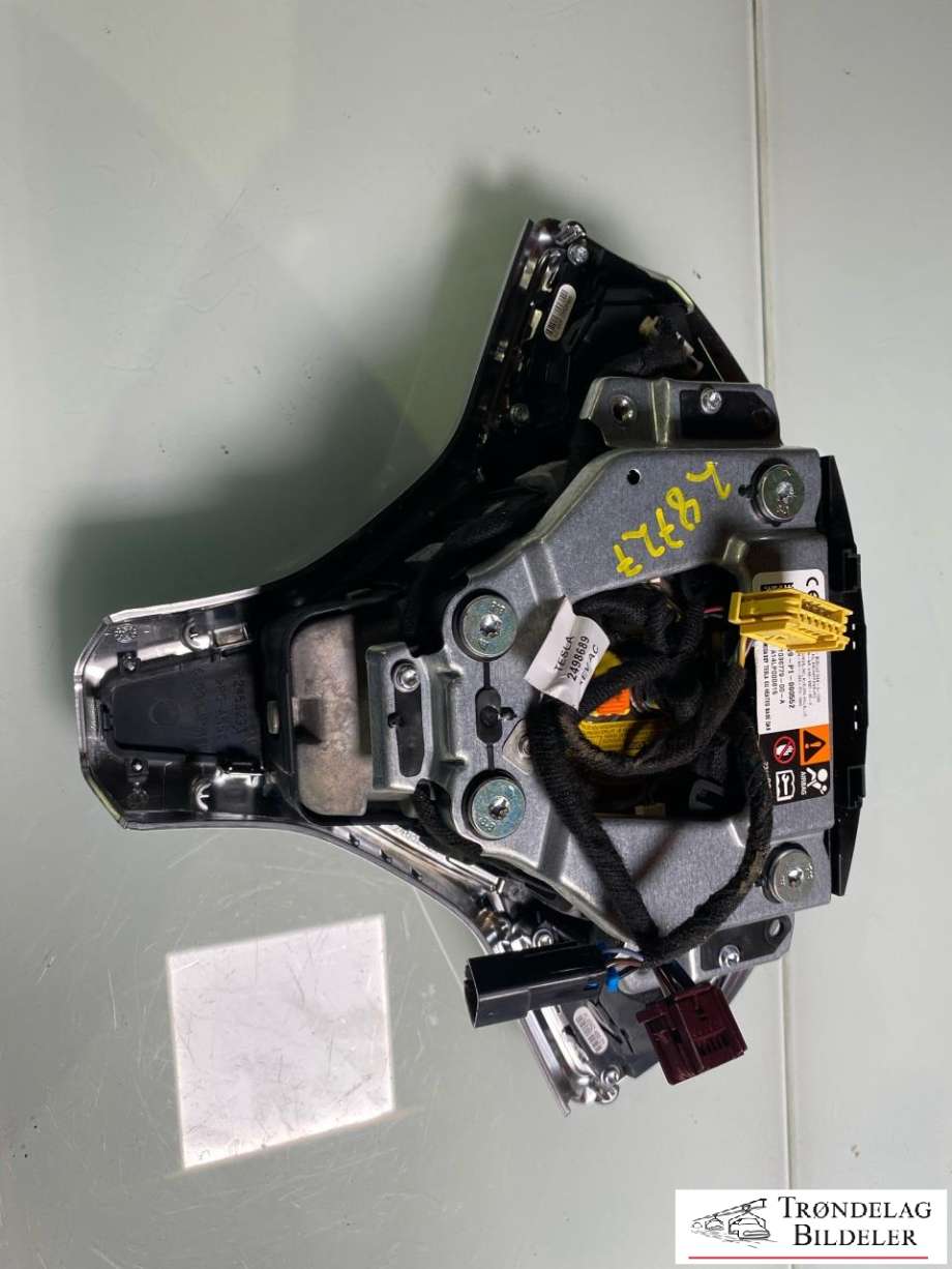 Airbag rattpute til Tesla Model S 2013-2016 (Fase 1) (1036779-00-A|)