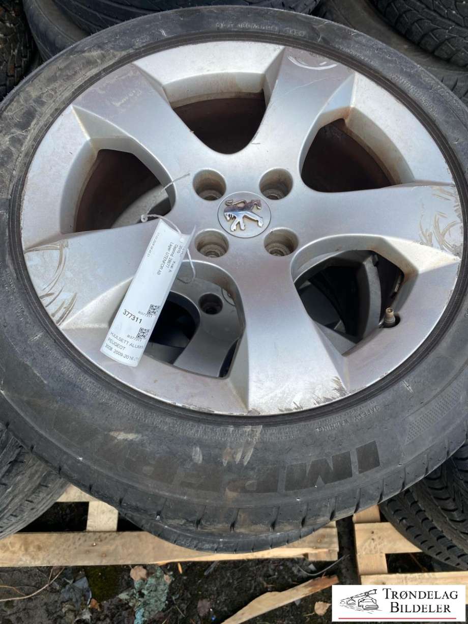 Hjulsett aluminium sommer til Peugeot 3008 2009-2016 (Type I)  (IMPERIAL ECOSPORT 2|225/55-18 102V| 6|5J18  5X114|3/ ET48/CB67|1|4|1MM MØNSTERDYBDE|PROD 14/2024)