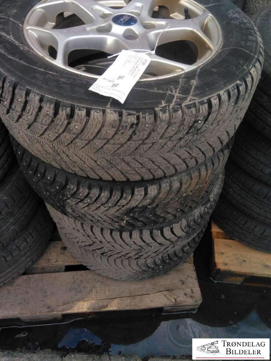 Hjulsett aluminium vinter til Ford Mondeo 2007-2010 (Type IV, Fase 1)  (NOKIAN HAKKA 10|205/60-16 96T|  6|5J16/ 5X108/ET50/CB63|3 PIGGDEKK|MØNSTERDYBDE 6|4MM|PROD 34/2021)