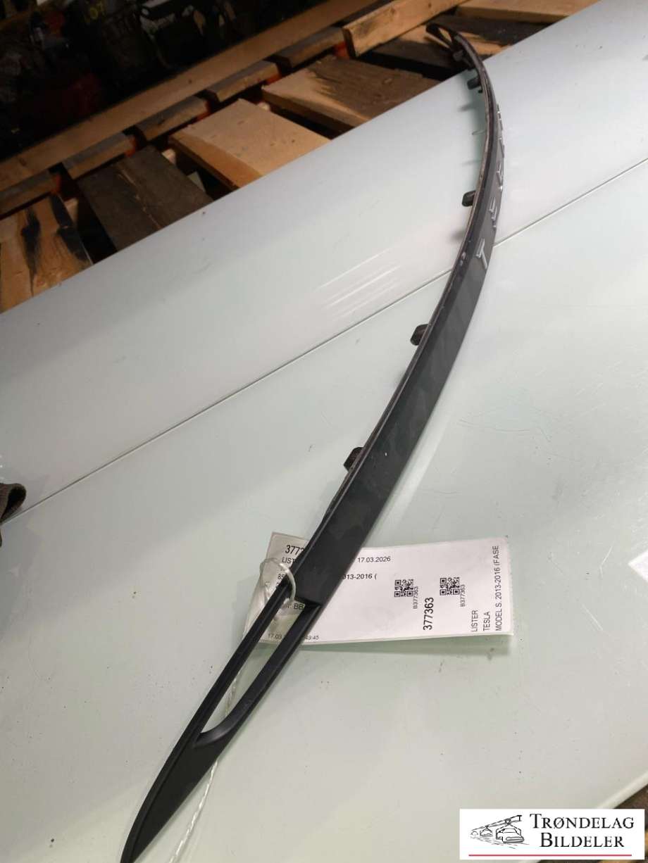 Lister til Tesla Model S, 2013-2016 (Fase 1)  