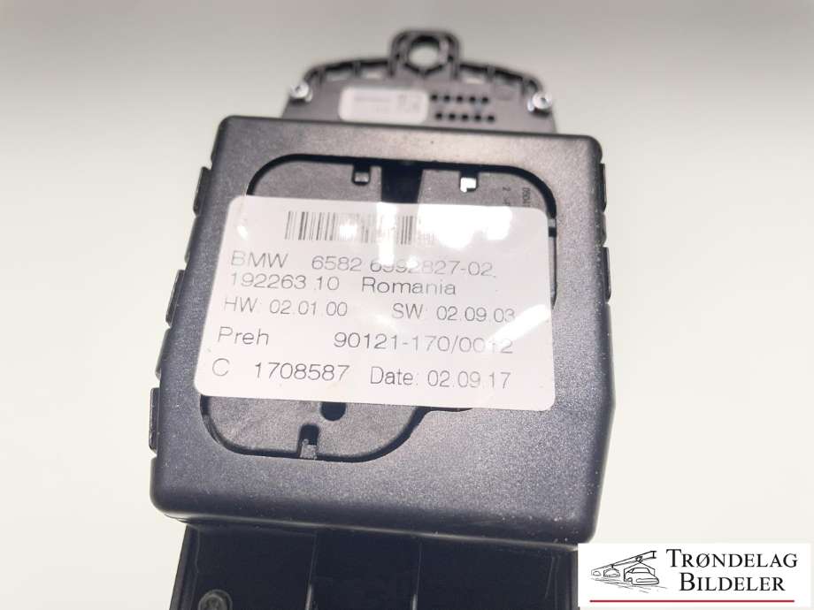 Bilstereo betjeningspanel til BMW 2-Serie, Active/Gran Tourer 2014-->> (F45/F46) (F45/F46) (65 82 5 A3B 1E4|)