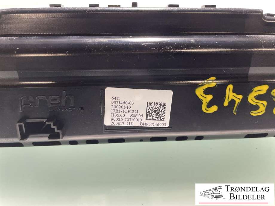Varmeapparat betjening til BMW 2-Serie, Active/Gran Tourer 2014-->> (F45/F46) (F45/F46) (64 11 9 371 455|)
