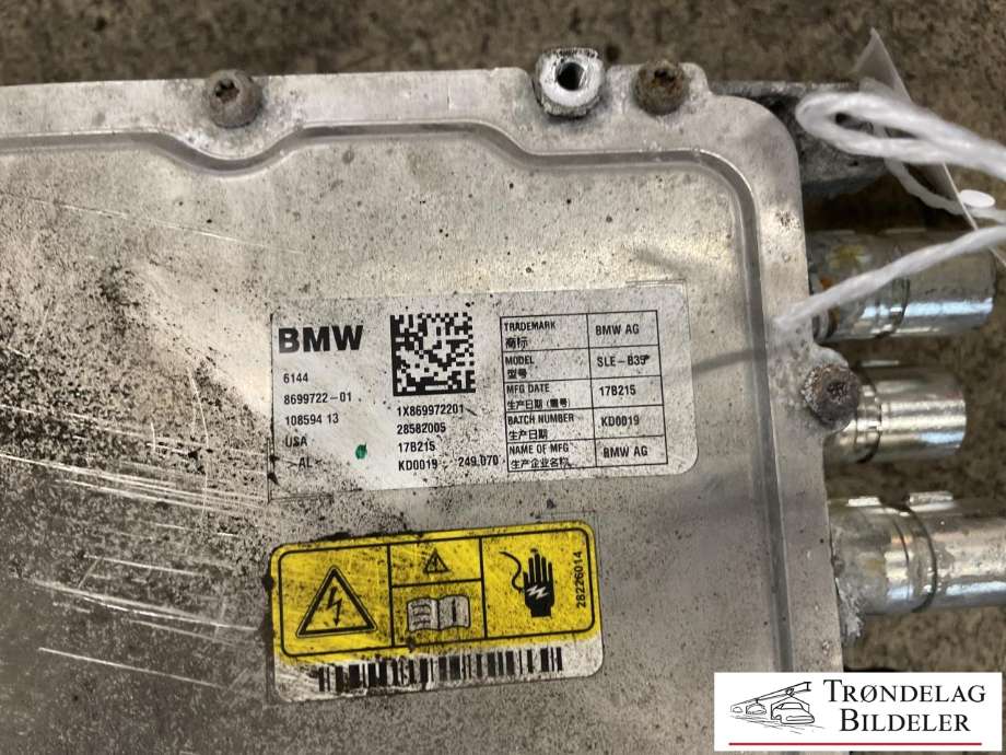 Batterilader (OBC - On Board Charger) til BMW 2-Serie, Active/Gran Tourer 2014-->> (F45/F46) (F45/F46) (61445A2AF55|)
