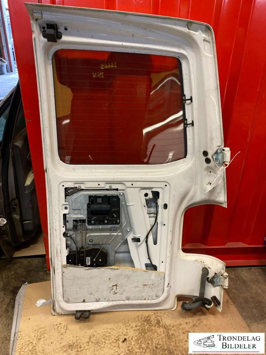 Dør venstre bak varebil til VW Transporter / Caravelle 2009-2015 (Fase 2) (T5) (T5) (7H0 827 091 AQ|7H1 845 501 C|)