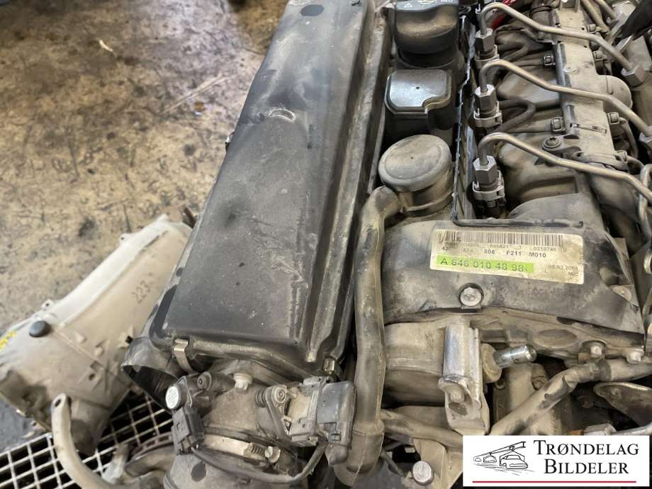 Motor diesel til Mercedes E-Klasse 2006-2009 (Fase 2) (W211) (W211) (A 646 010 48 98|A 646 010 48 98 80|)