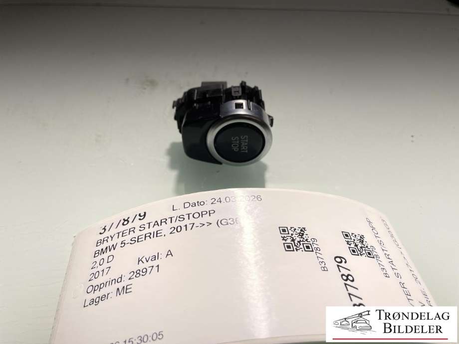 Bryter start/stopp til BMW 5-Serie, 2017-->> (G30/G31) (G30/G31) (61 31 6 835 088)