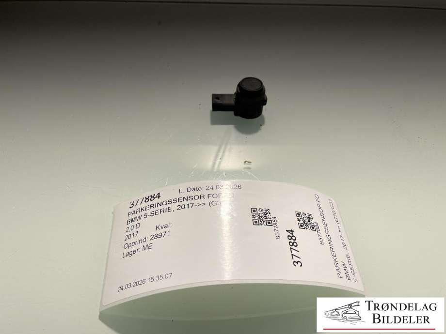 Parkeringssensor foran til BMW 5-Serie, 2017-->> (G30/G31) (G30/G31) (66 20 2 409 650)