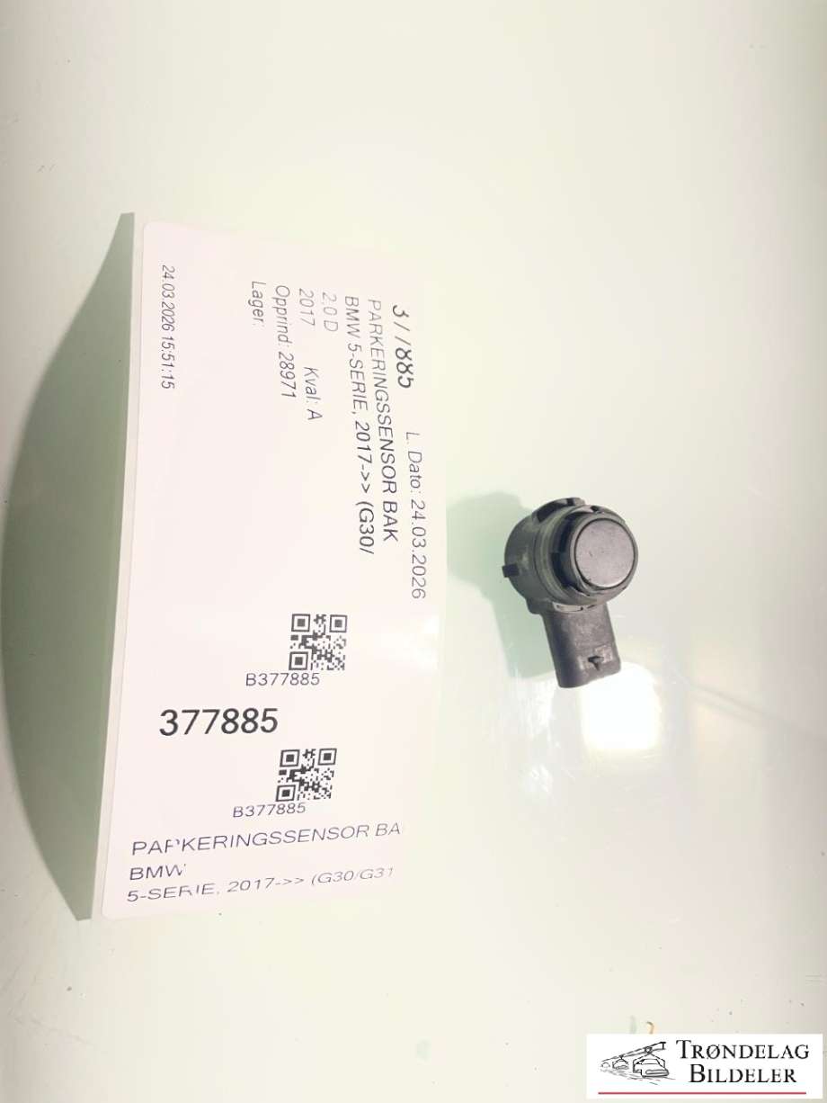 Parkeringssensor bak til BMW 5-Serie, 2017-->> (G30/G31) (G30/G31) (66 20 2 409 650)