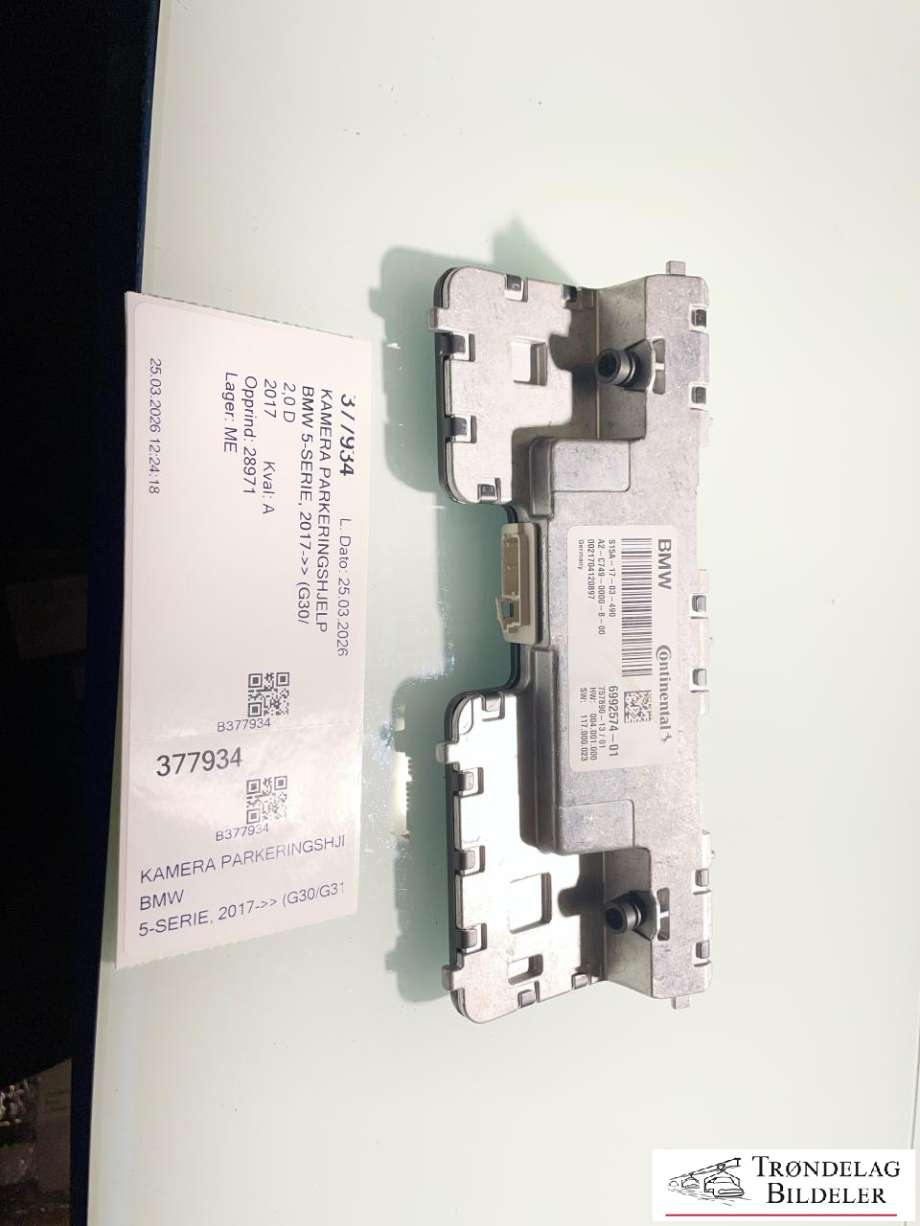 Kamera parkeringshjelp til BMW 5-Serie, 2017-->> (G30/G31) (G30/G31) (6992574-01)
