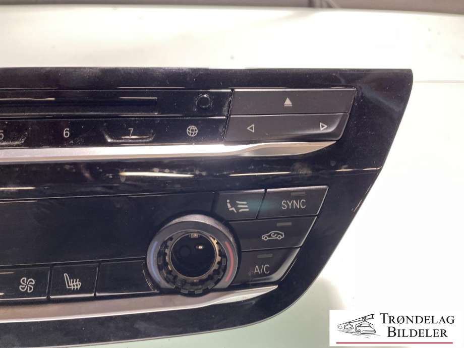 Varmeapparat betjening til BMW 5-Serie 2017-->> (G30/G31) (G30/G31) 