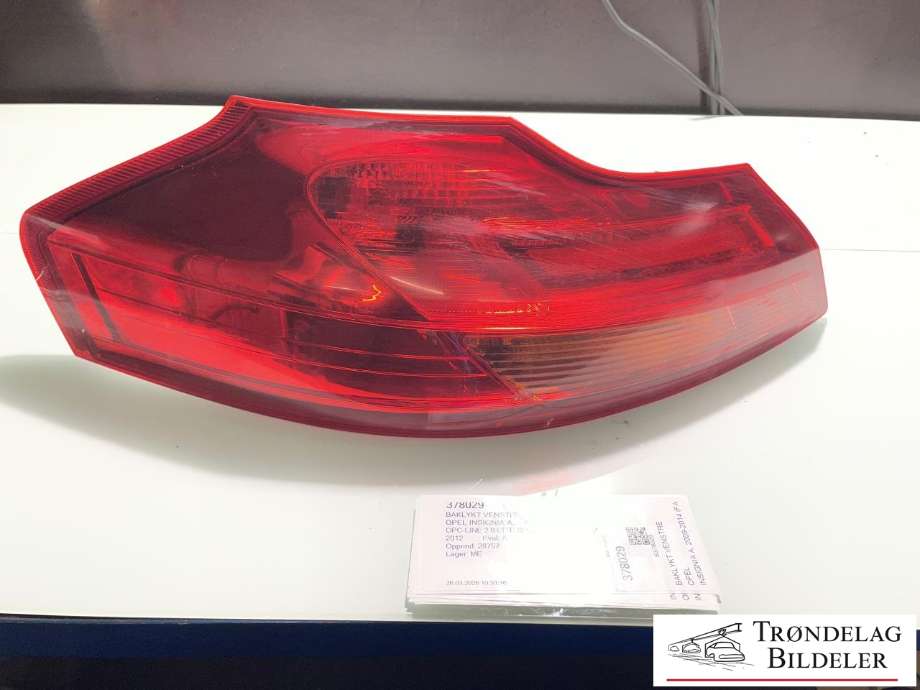 Baklykt venstre til Opel Insignia A 2009-2014 (22950973|13226856|)