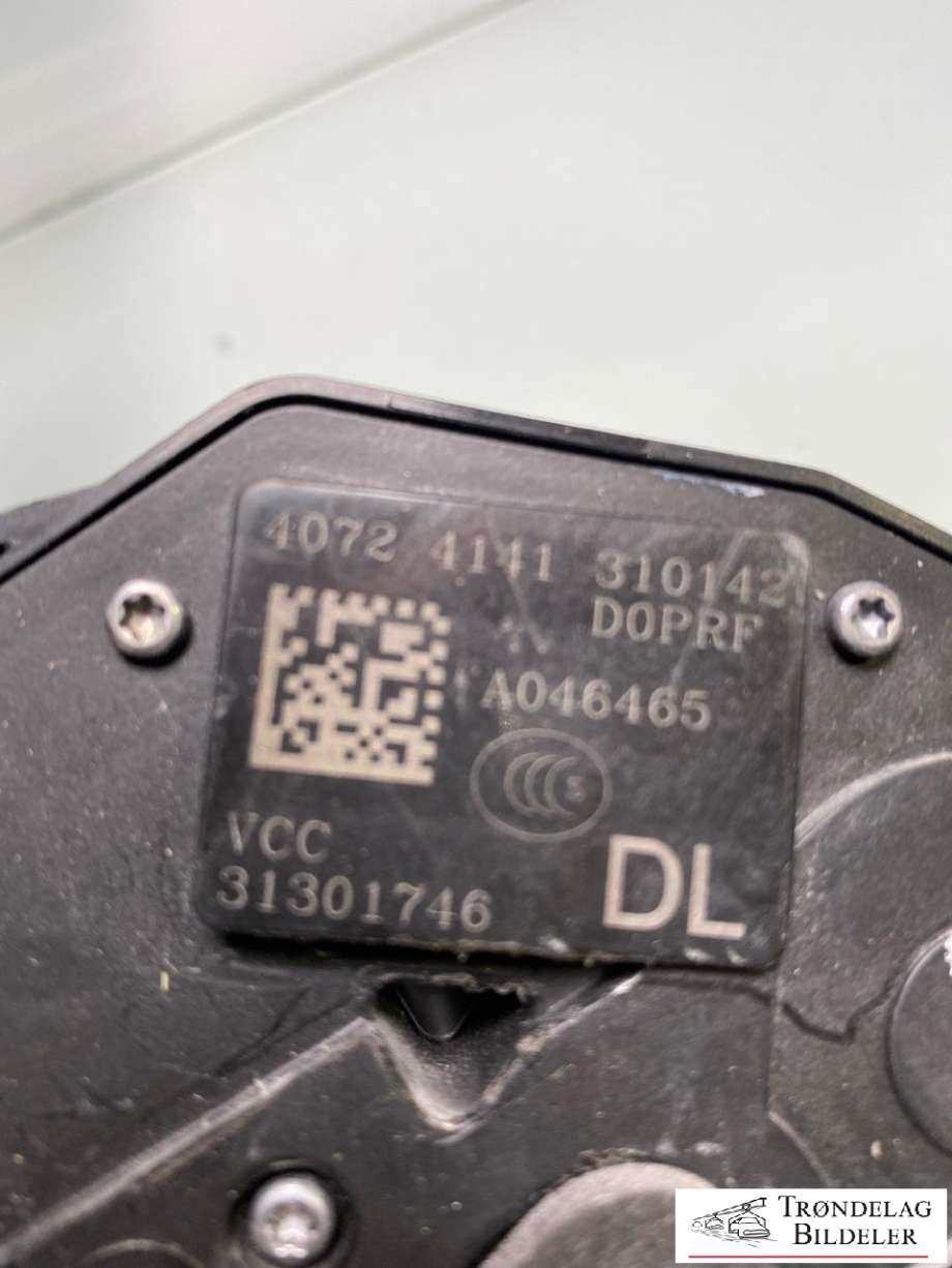 Låsekasse høyre bak til Volvo V60/V60 CC 2013-2018 (Type I, Fase 2)  