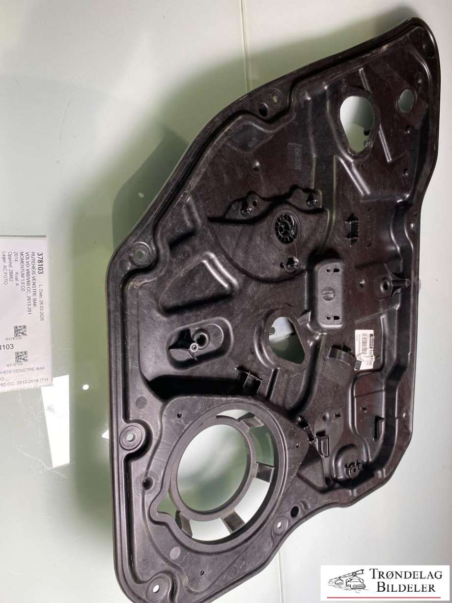 Ruteheis venstre bak til Volvo V60/V60 CC, 2013-2018 (Type I, Fase 2)  