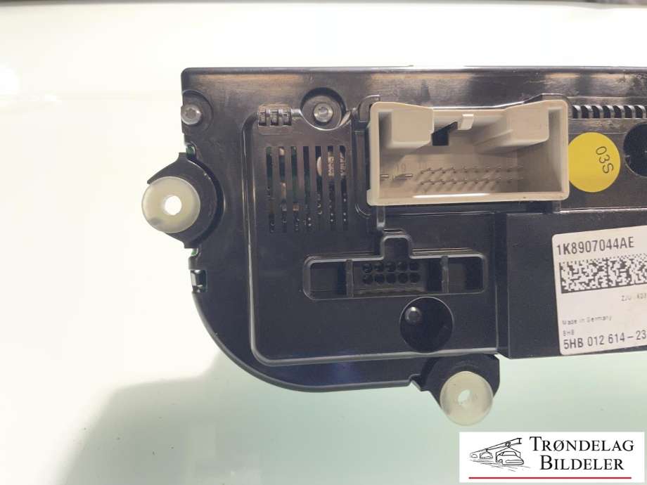 Varmeapparat betjening til VW Tiguan 2011-2016 (Type I, Fase 2)  (5K0 907 044 HD|)