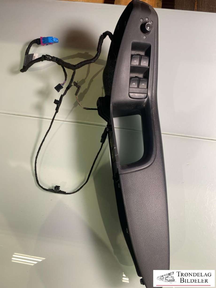 Bryterpanel førersete til Audi Q5, 2012-2017 (Type I, Fase 2)  