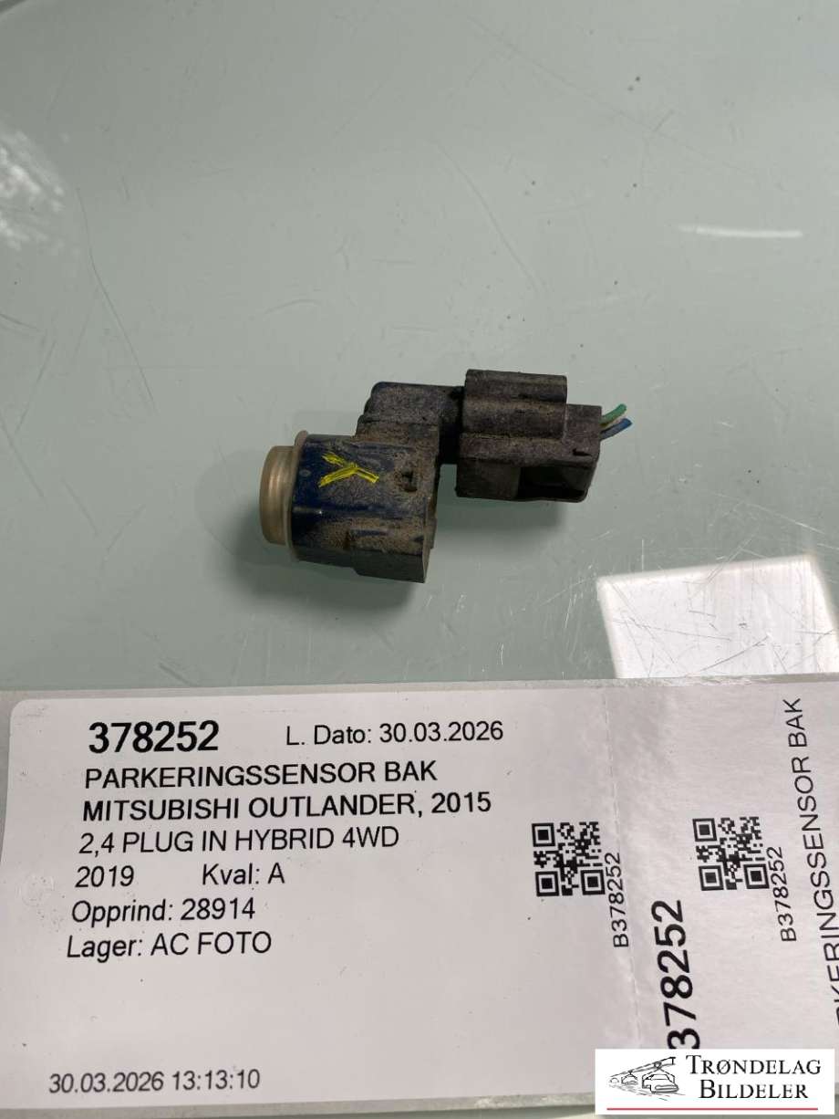 Parkeringssensor bak til Mitsubishi Outlander, 2015-->> (Type III, Fase 2)