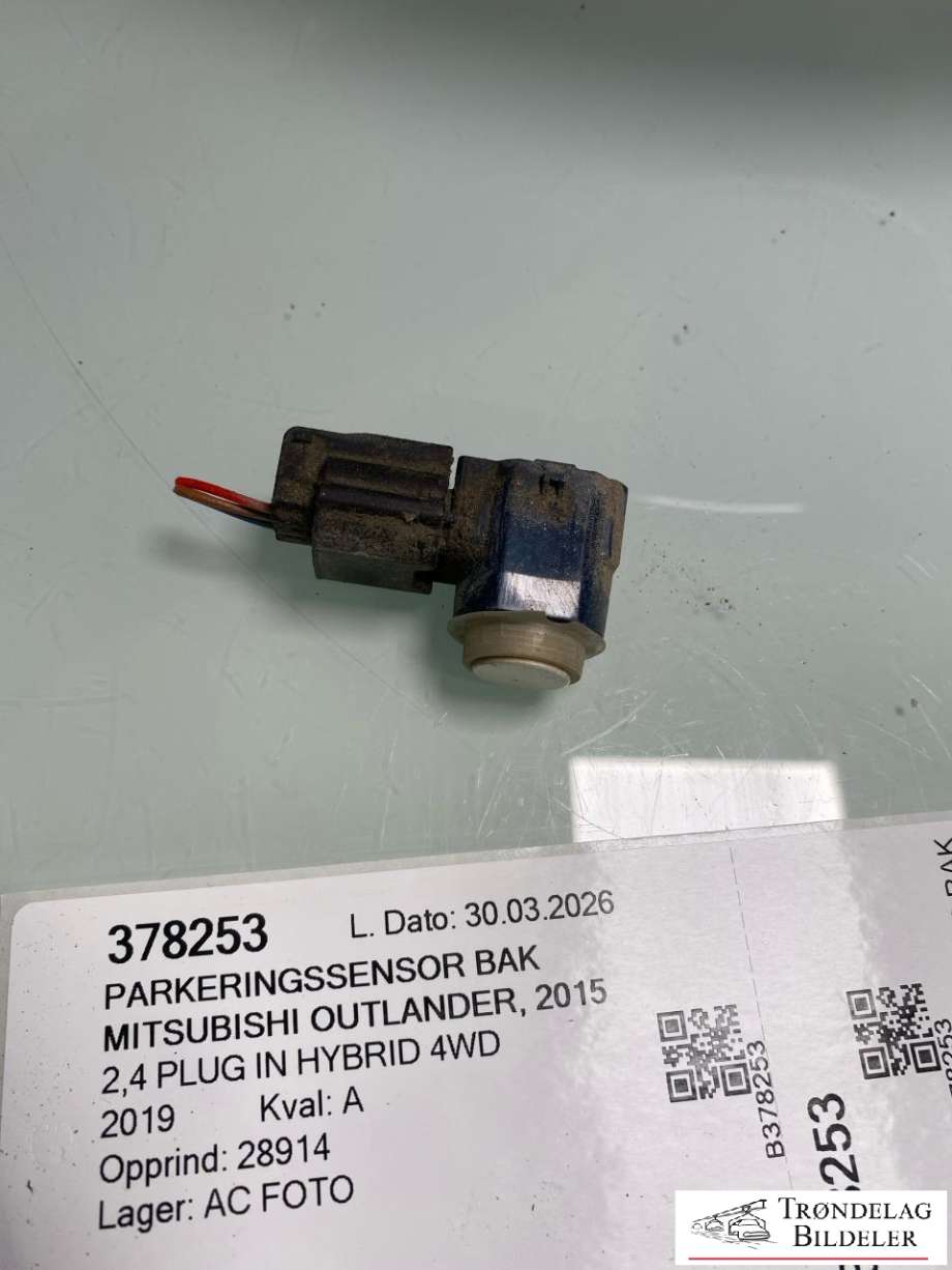 Parkeringssensor bak til Mitsubishi Outlander 2015-->> (Type III, Fase 2)
