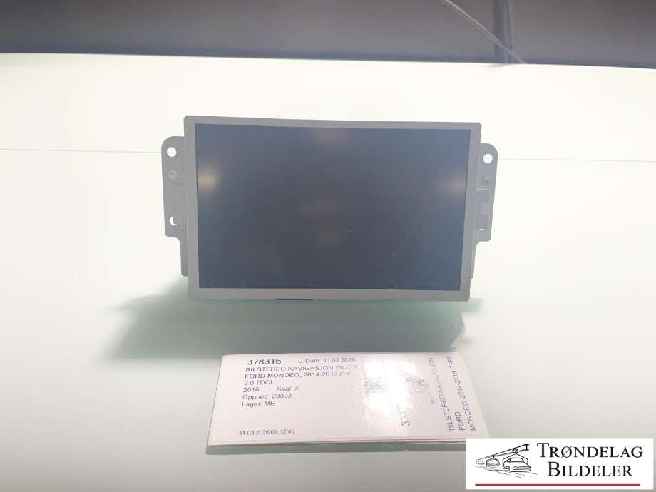 Bilstereo navigasjon skjerm til Ford Mondeo 2014-2019 (Type V, Fase 1) (DS7T-14F239-CJ|5308885|DS7T-18B955-FB)