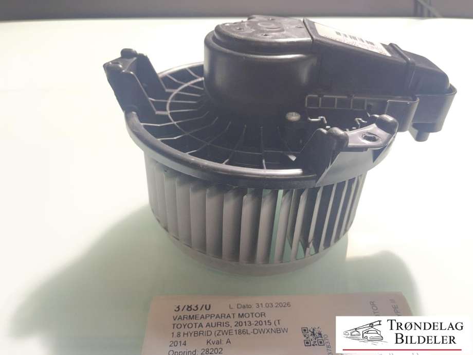 Varmeapparat motor til Toyota Auris 2013-2015 (Type II, Fase 1)