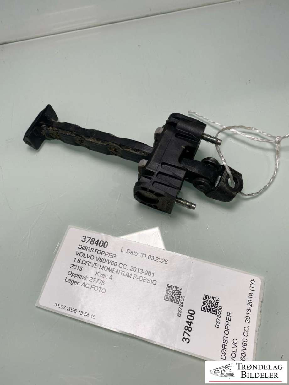 Dørstopper til Volvo V60/V60 CC, 2013-2018 (Type I, Fase 2)  
