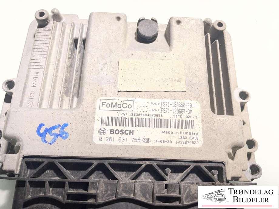 Styreenhet motor til Ford Mondeo 2014-2019 (Type V, Fase 1)  (1880812|RMFS71-12A650-DA|FS71-12A650-FB|FS71-12B684-DA|)
