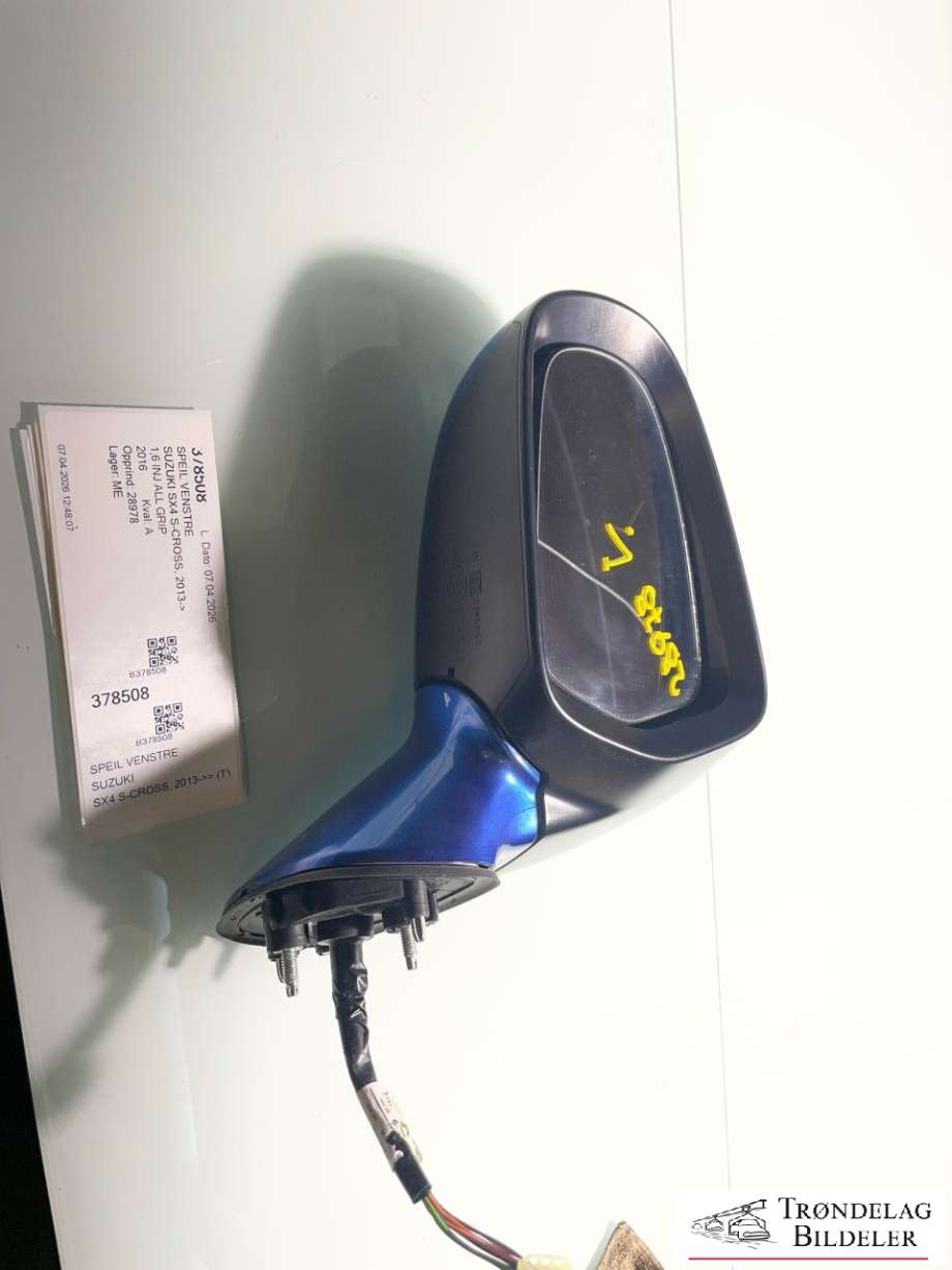 Speil venstre til Suzuki SX4 S-CROSS, 2013-->> (Type II) (84702-61M31-ZQ4)