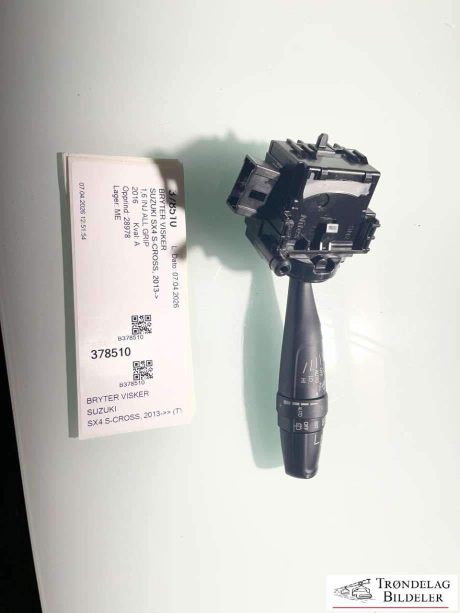 Bryter visker til Suzuki SX4 S-CROSS 2013-->> (Type II) (3731068L20|)